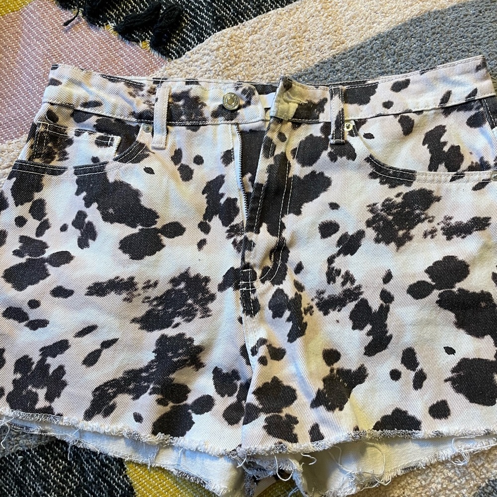NWOT Forever 21 Tie Dye Denim Shorts